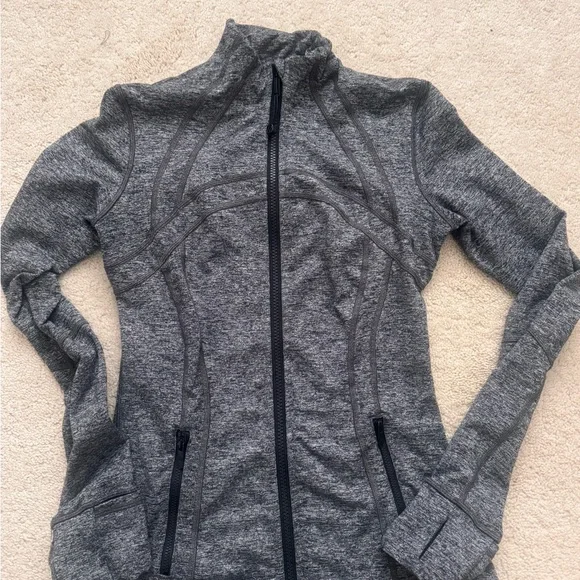 Lululemon Heathered Gray Define Jacket - Picture 2 of 6
